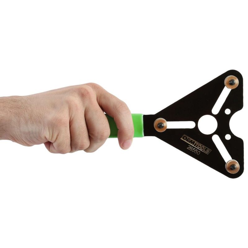 Herramienta de embrague A/C OEMTOOLS con pasador ajustable 1/4‑20