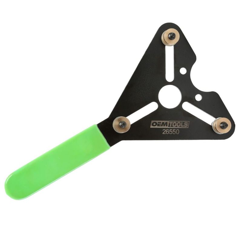 Herramienta de embrague A/C OEMTOOLS con pasador ajustable 1/4‑20