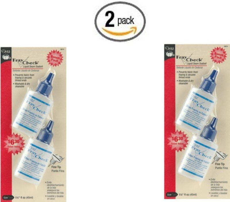 Sellador de Costuras Dritz 21 ml Pack de 2 (x2)