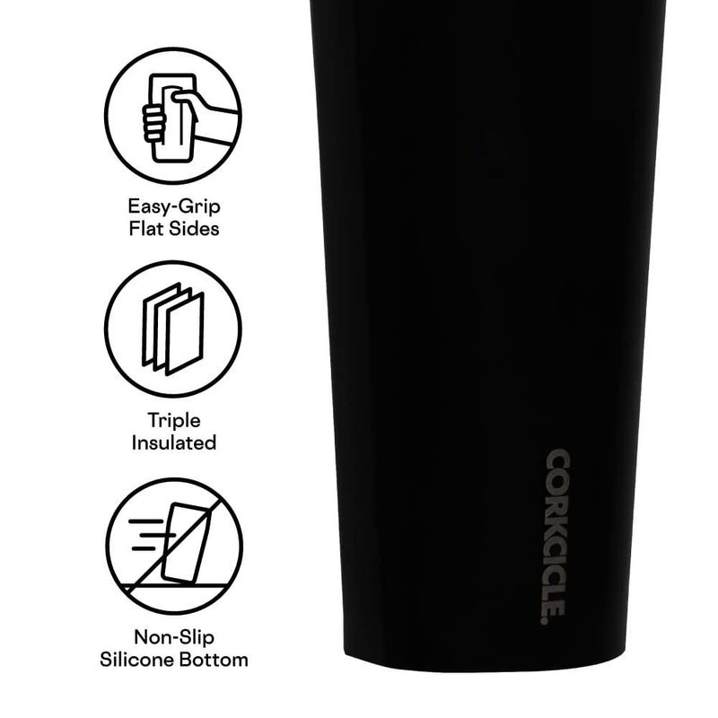 Vaso térmico con pajilla Corkcicle 680 ml Rosa Hortensia