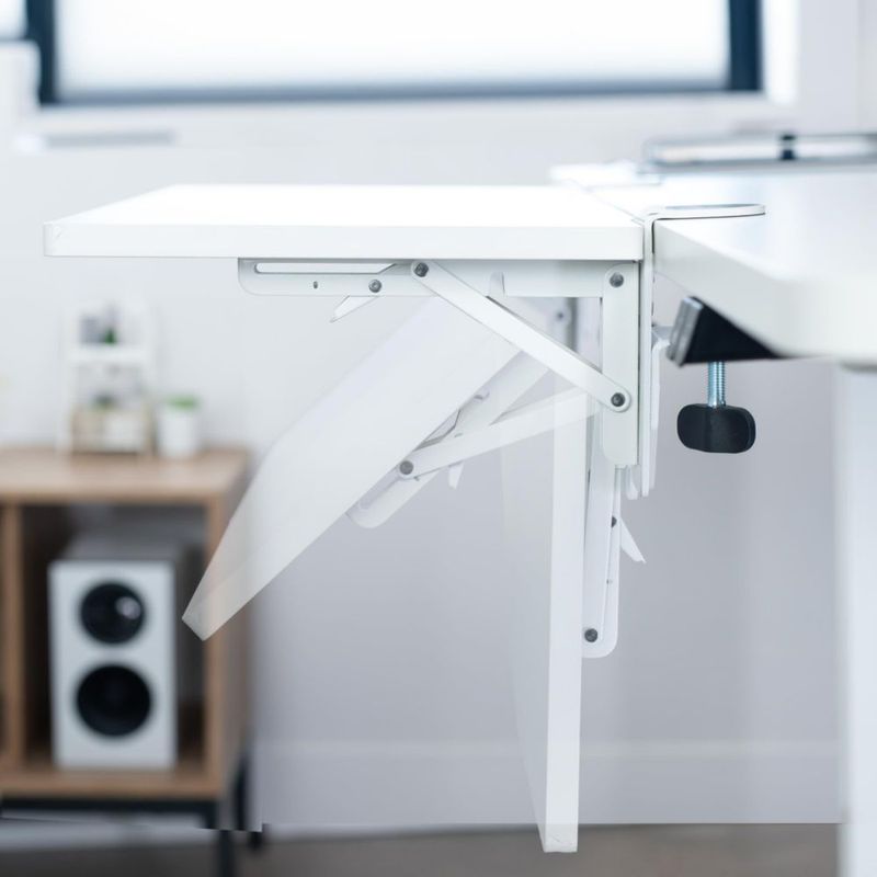 Extensor de Escritorio VIVO 61x30 cm Blanco Plegable