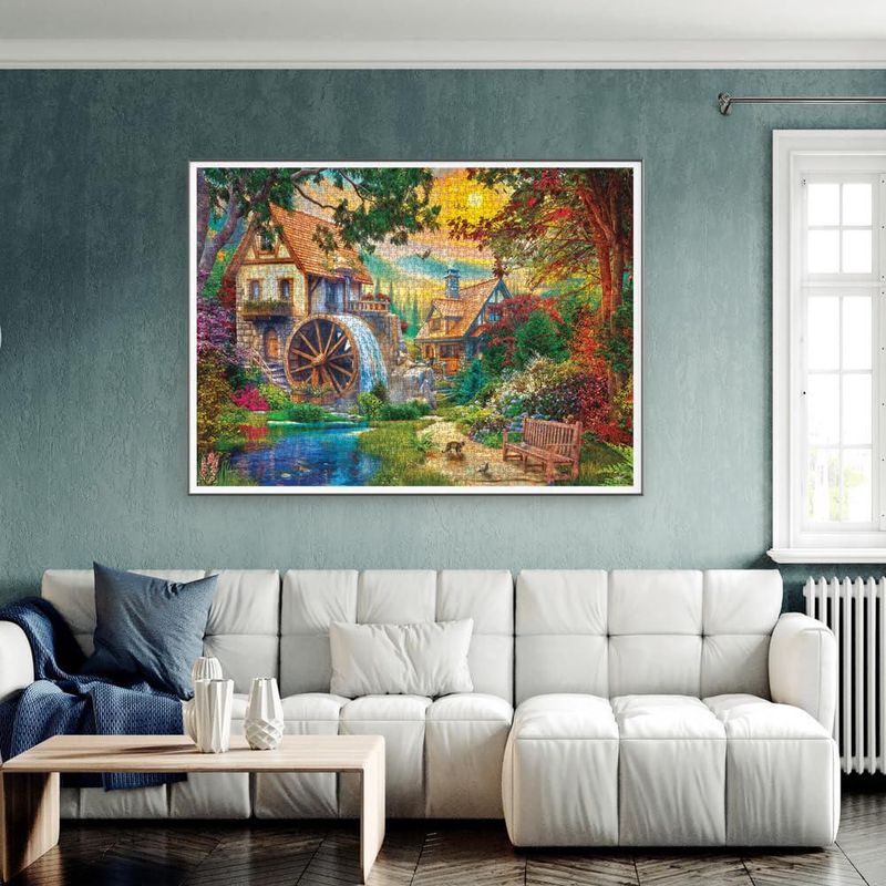 Rompecabezas Anatolian 4000 piezas Molino de Agua al Atardecer 96x132 cm