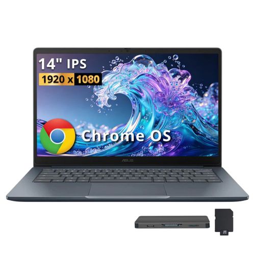 Chromebook ASUS CX14 14" 4 GB 224 GB Gris Crepúsculo