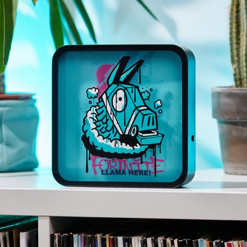 Caja de luz LED Numskull Fortnite Llama 22 cm USB y pilas