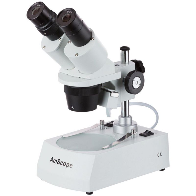 Microscopio estereoscópico binocular AmScope SE305R-PZ-LED WF10x