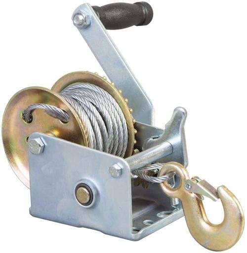 Winche de Barco ROAD DAWG 600 lb (272 kg) con Cable de 8 m y Manivela Manual