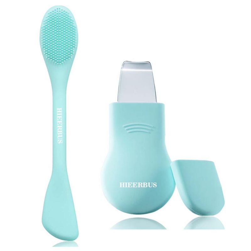 Removedor de puntos negros HIEERBUS 2 en 1 limpiador facial azul
