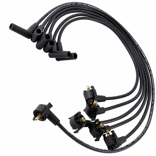 Juego de cables de bujía Autopart T de 6 piezas silicona de 8 mm