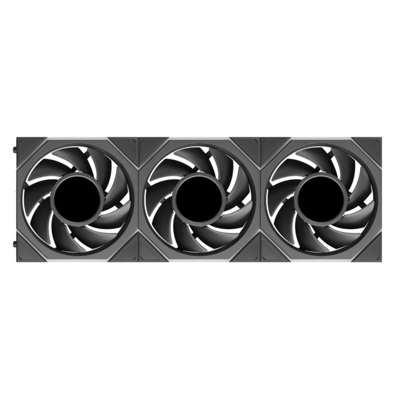 Ventilador Lian Li UNI TL LCD 120 ARGB PWM Pack de 3 Negro
