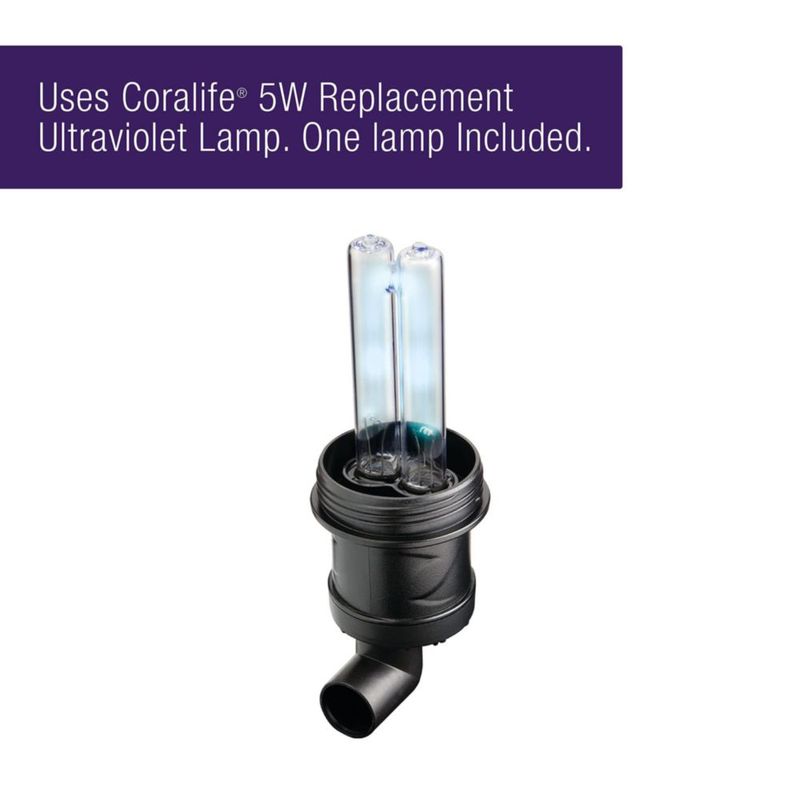 Esterilizador UV Coralife Turbo-Twist Mini para BioCubes