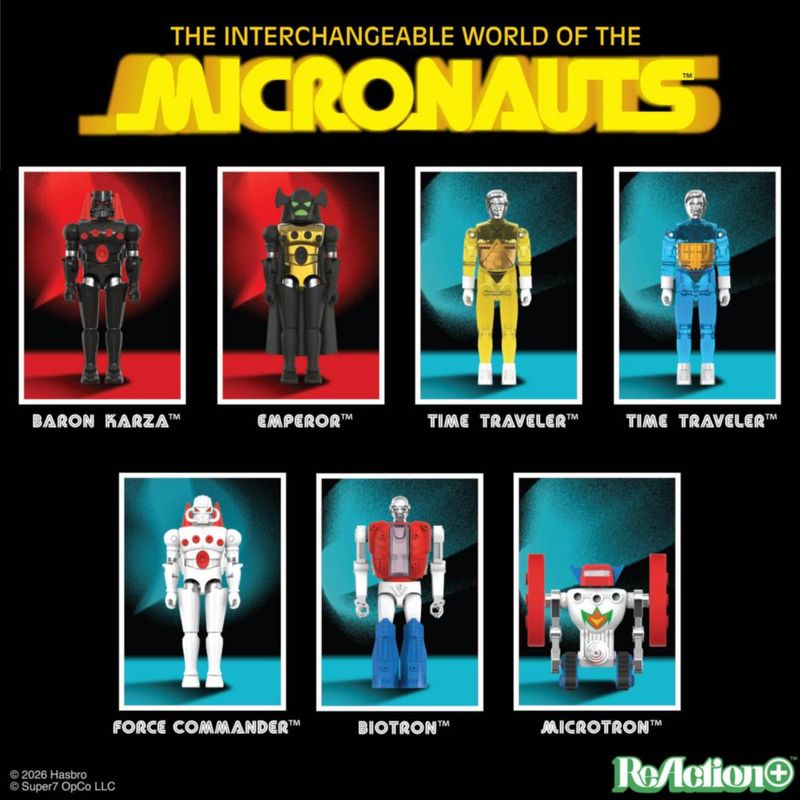 Figura de Acción Super7 Micronauts Emperador 10 cm