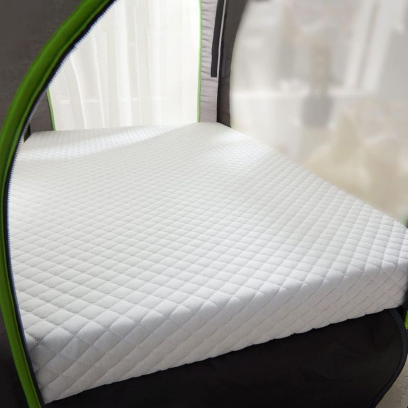 Colchón LILNAP 97x66x8 cm espuma de memoria impermeable blanco