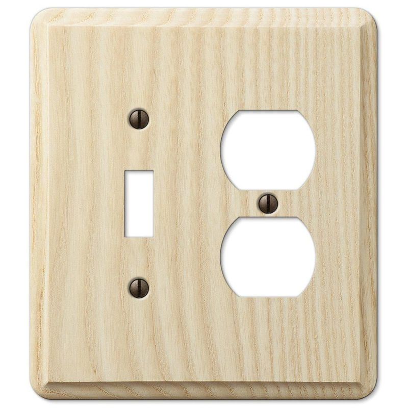 Placa de pared AMERELLE AmerTac 401TD de madera maciza de fresno
