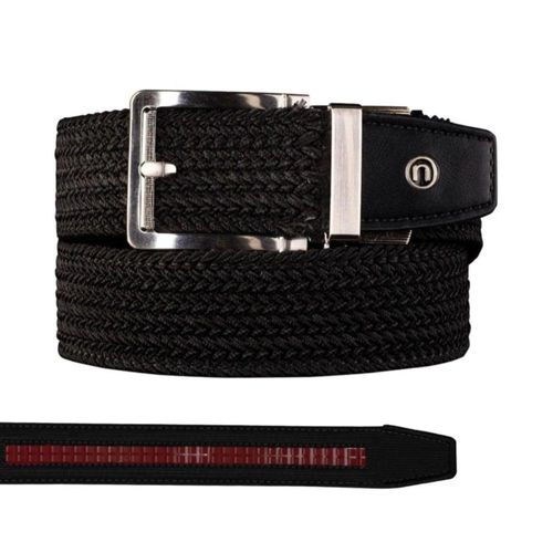 Cinturón de Golf Nexbelt Negro Ajuste Elástico Hasta 127 cm