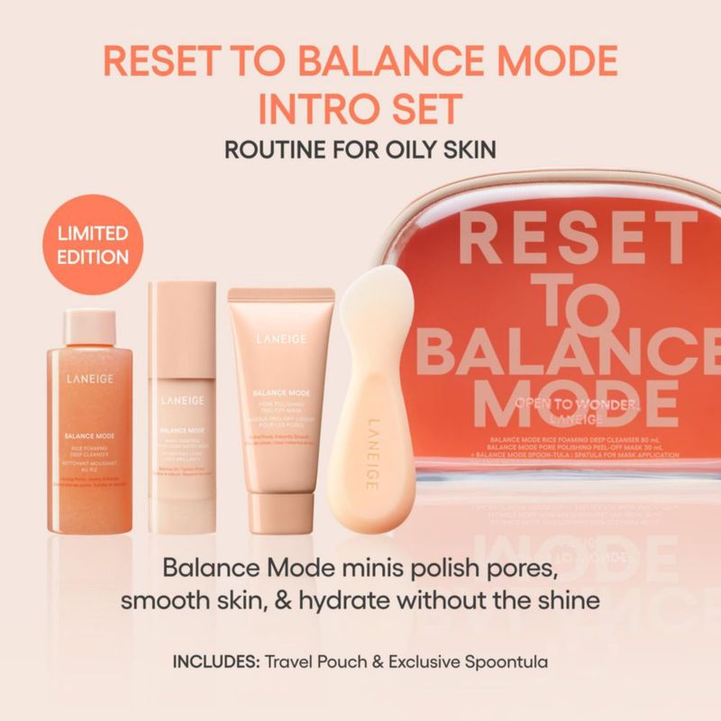 Kit de Cuidado Facial LANEIGE – Rutina para Piel Grasa