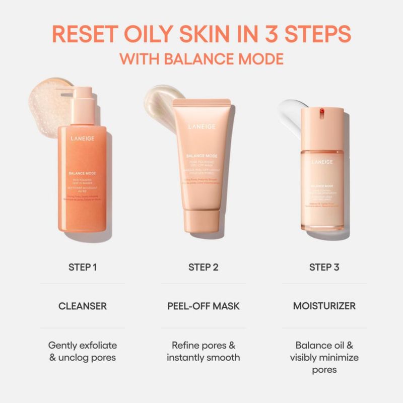 Kit de Cuidado Facial LANEIGE – Rutina para Piel Grasa