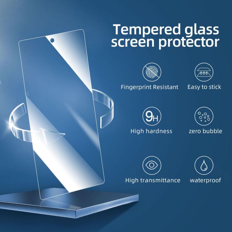 Protector de pantalla NEW'C de vidrio templado para Google Pixel 7a