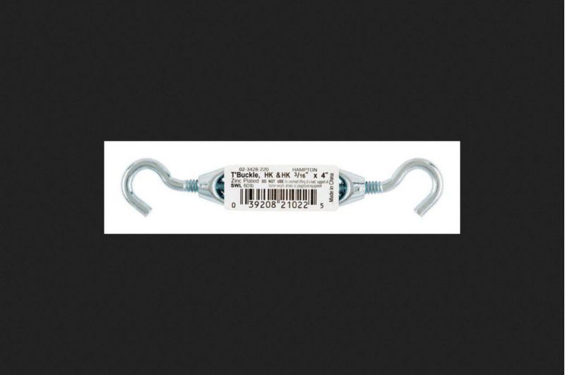 Turnbuckle Hampton de aluminio/acero galvanizado carga de 32 kg