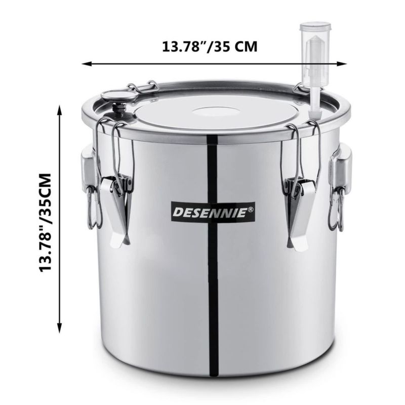 Kit de Destilación DESENNIE 30 L Acero Inoxidable con Bomba