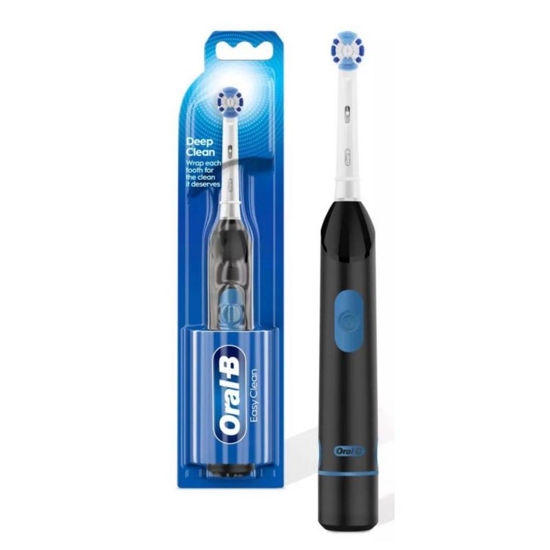Cepillo de Dientes Eléctrico Oral-B Easy Clean con Cabezal y Batería – Negro