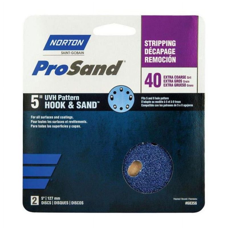 Strip Disc Norton ProSand 5 x 40 grano con gancho y lazo