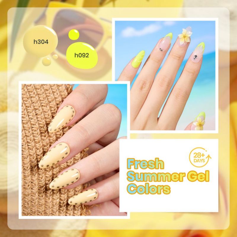 Esmalte de Uñas en Gel Beetles 6 Colores Amalfi Holiday 75 ml