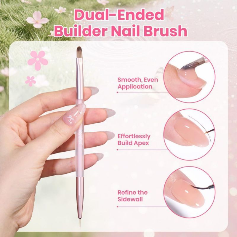 Kit de Gel para Uñas Beetles Gel Polish - Set Constructor de 6 colores
