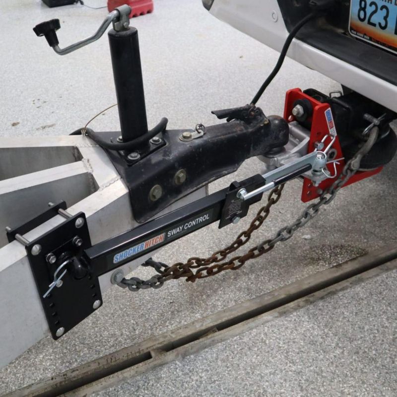 Kit de Soporte de Montaje Shocker Hitch con Abrazadera para Bastidor de Remolque
