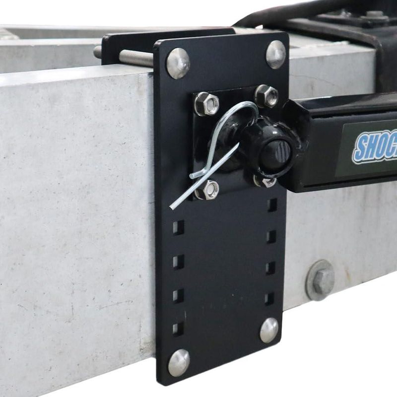 Kit de Soporte de Montaje Shocker Hitch con Abrazadera para Bastidor de Remolque