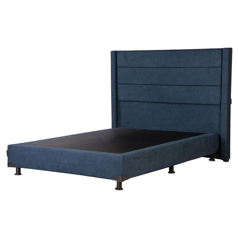 Cabecera Individual Dicasa Lugo Azul + Box Rivo Dicasa CZD