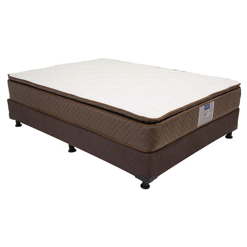 Colchón Matrimonial Nautilus + Box + 2 Almohadas Osos + Protector RGH