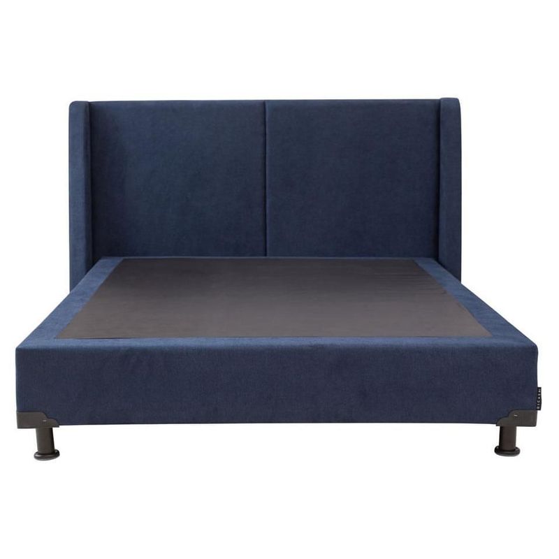 Cabecera Queen Size Dicasa Milán Azul Marino + Box Dicasa Bless CZD