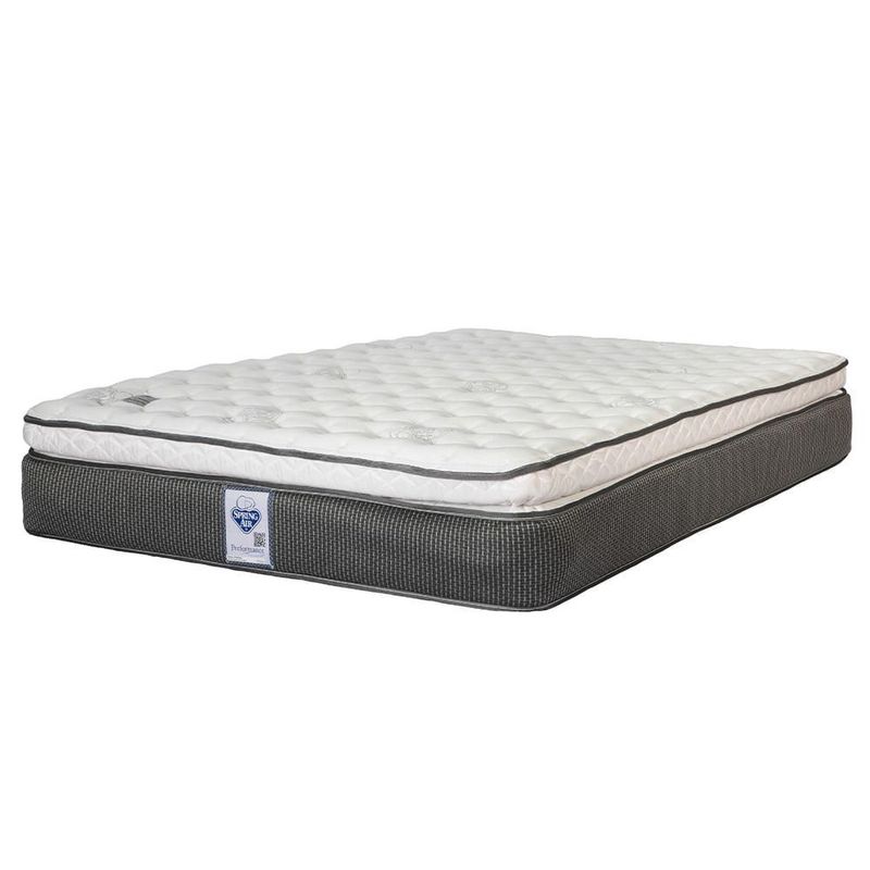 Colchón King Size Spring Air Phantom +Almohada 2Pack +Edredón Homy CZD