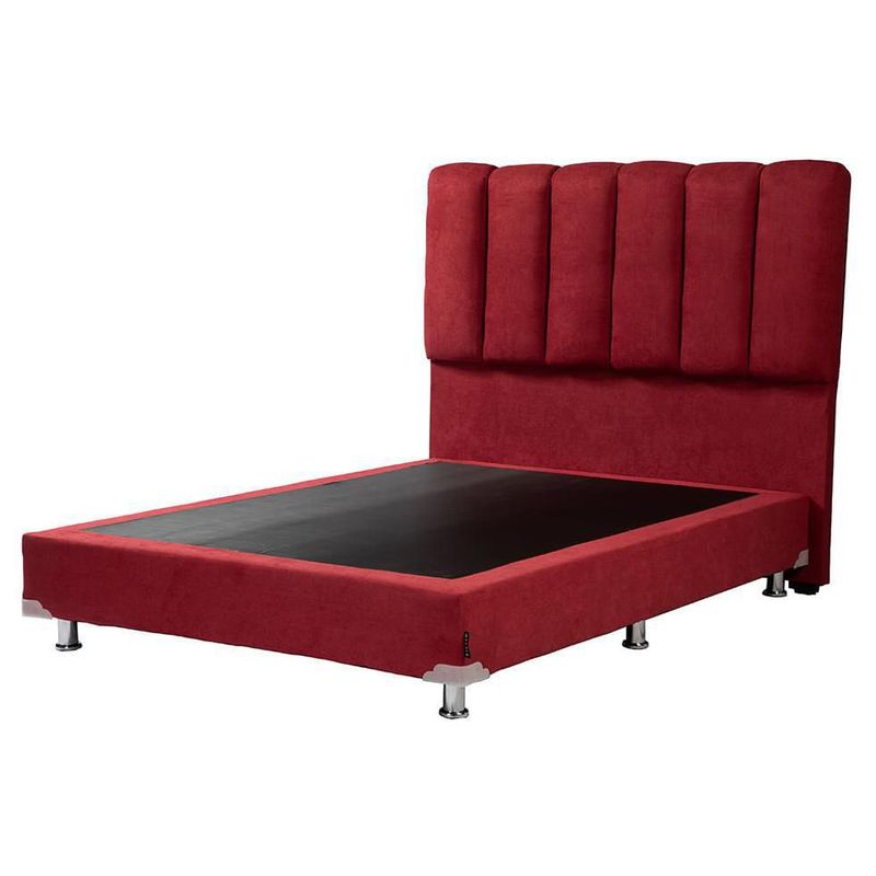 Cabecera King Size Dicasa Kami Rojo + Box Dicasa Red CZD