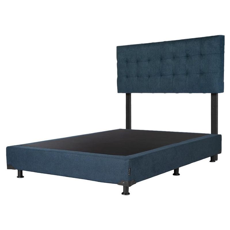 Cabecera Individual Dicasa Catania Azul + Box Rivo Azul RGH