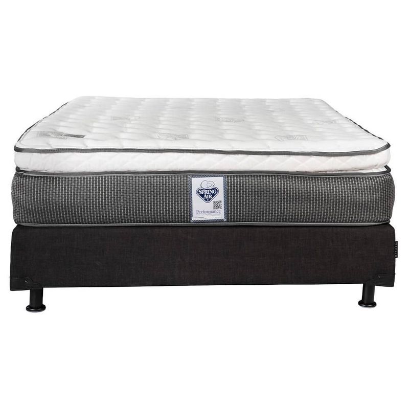 Colchón Matrimonial Phantom + Box + Almohada One + Sábanas Softy CZD