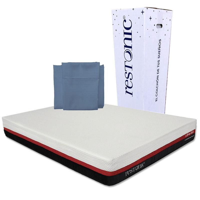 Colchón Individual Restonic Roll + Sábanas CZD