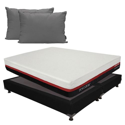 Colchón King Size en caja Restonic Roll + Box + Almohada 2Pack CZD