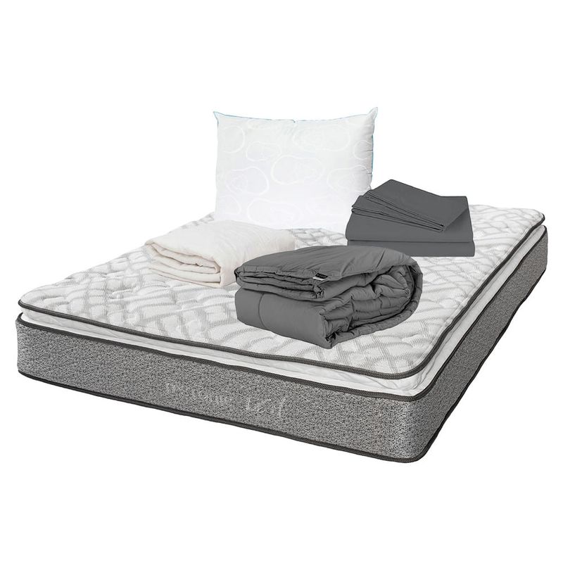 Colchón King Size Restonic Vail + Full Blancos CZD