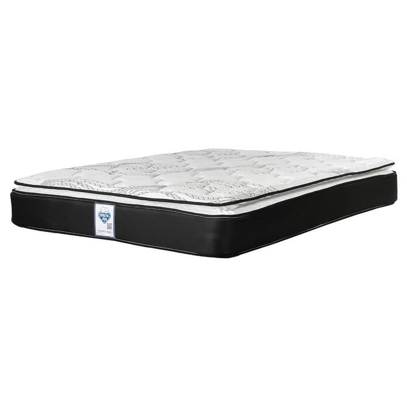 Colchón King Size Spring Air Premier+ Almohada 2Pack+Edredón Homy CZD