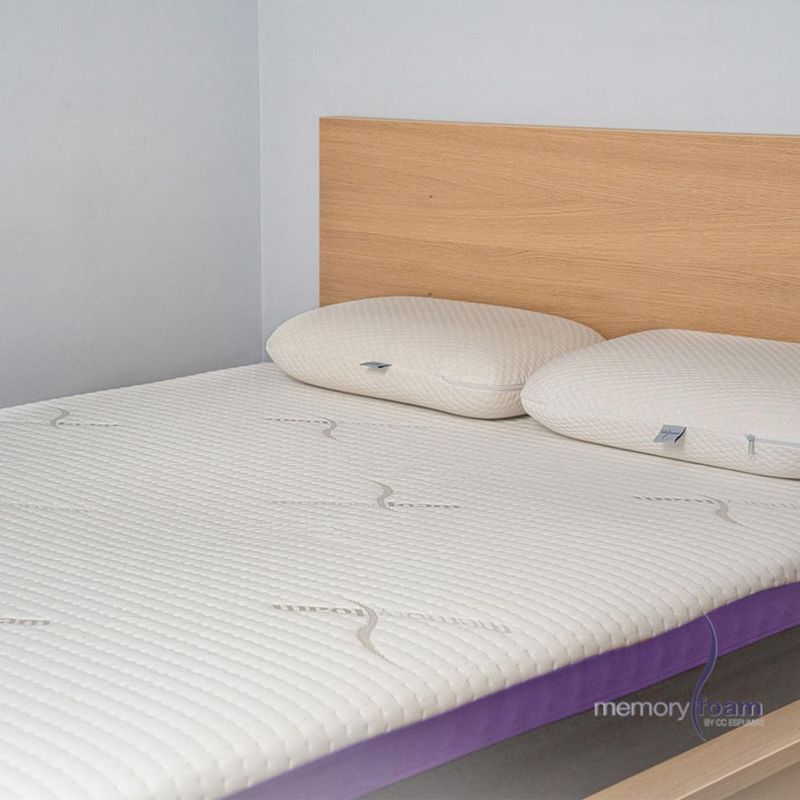 Colchón Good Individual 6 cm de Memory Foam, Firmeza Media, Confort  y Soporte Máximo