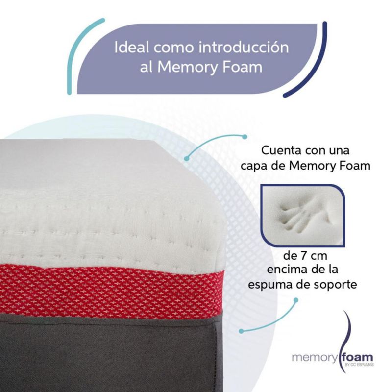 Colchón Great Individual Memory Foam Firme