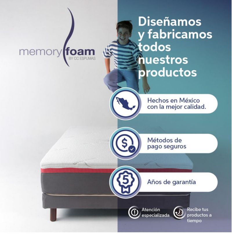 Colchón Great Individual Memory Foam Firme