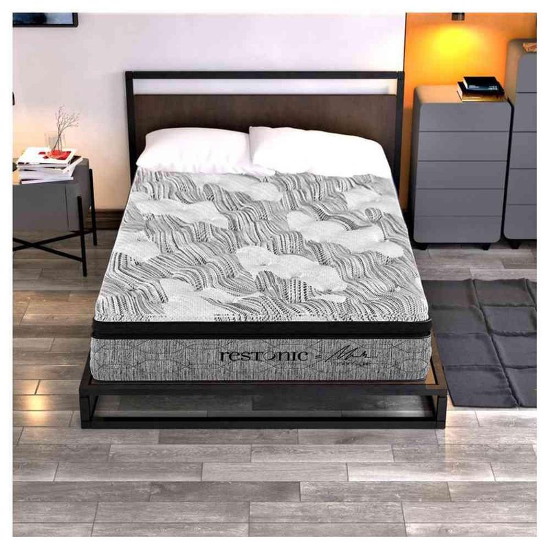 Colchón Individual Restonic Foam Ergonómico Descanso Euro Plus