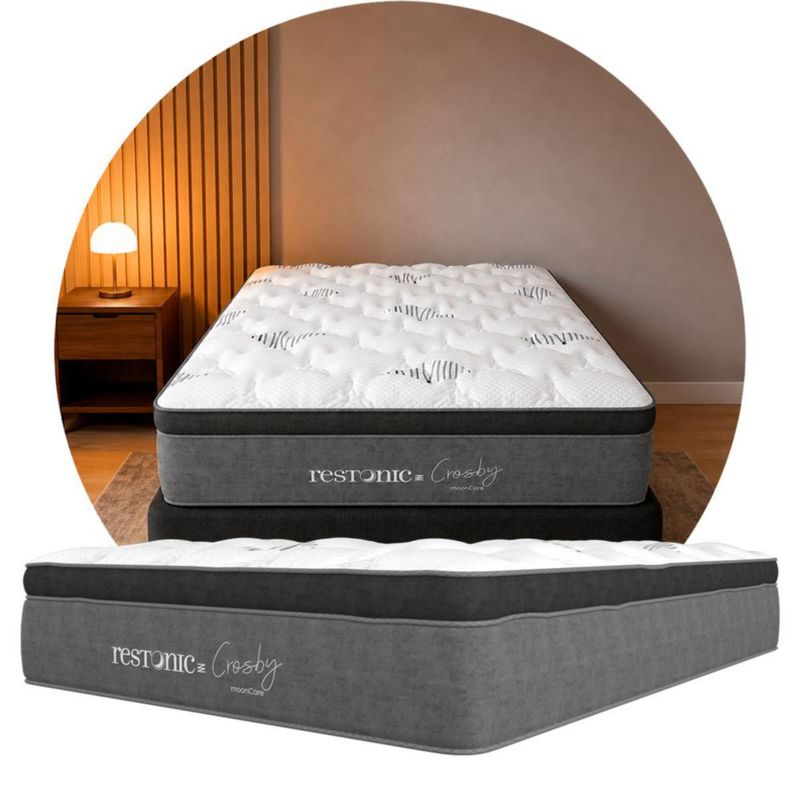 Colchón Individual Restonic Foam Ergonómico Descanso Euro Plus
