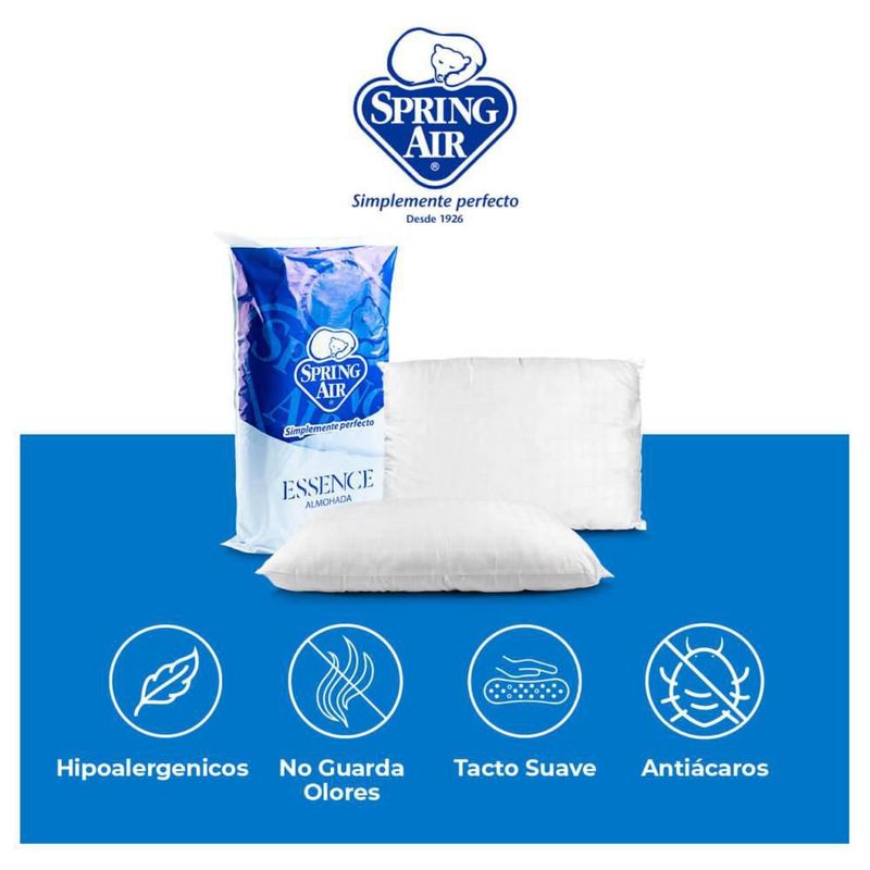 Colchón Spring Air Sleeper KS + Box + Blancos