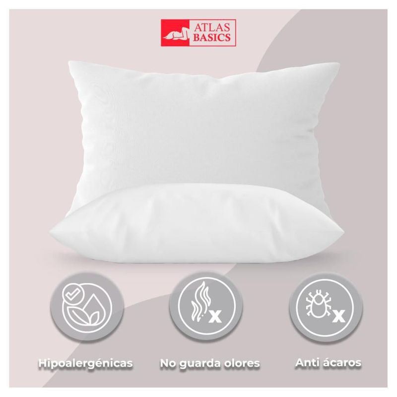 Colchón Individual Atlas Sooner Más Almohada Atlas Basic