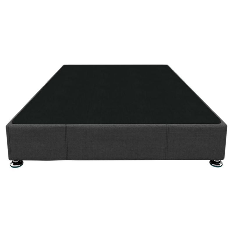 Base Box Tapiz Individual Dormez Linato Color Gris 100% de Madera