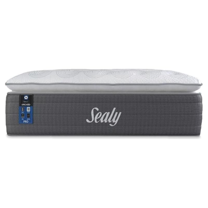 Colchón Sealy King Size Memory Foam Madox Gel Premium Confort Suave