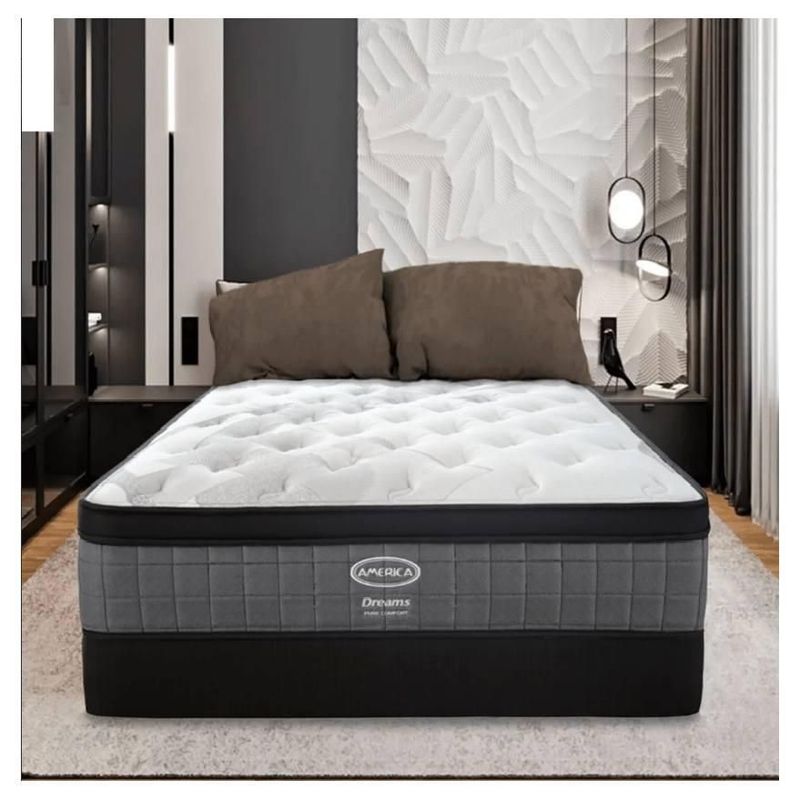 Colchon América King Size Dreams EuroTop confort Premium